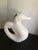 White Glazed Ceramic Seahorse Pitcher by Sanor Cerámica Portugal For Sale - Image 10 of 10