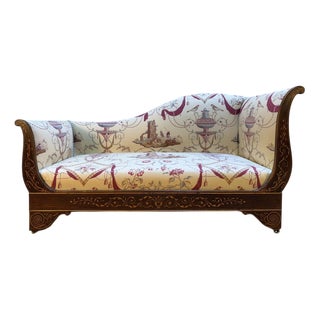 Charles X Recamier Bench For Sale