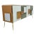 Sideboard with Multicolored Glass Doors, 1980s For Sale - Image 4 of 8