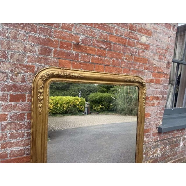 W: 126cm (49.6")h: 144cm (56.7")d: 6cm (2.4") a fabulous large early antique english 19th century carved wood & gesso...