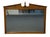 American Ethan Allen Heirloom Nutmeg Maple 53" Pediment Mirror 10-5220 For Sale - Image 3 of 7