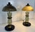 Murano Glass Table Lamps in Smoked Grey and Black Glass and Brass, 2000s, Set of 2 For Sale - Image 14 of 16