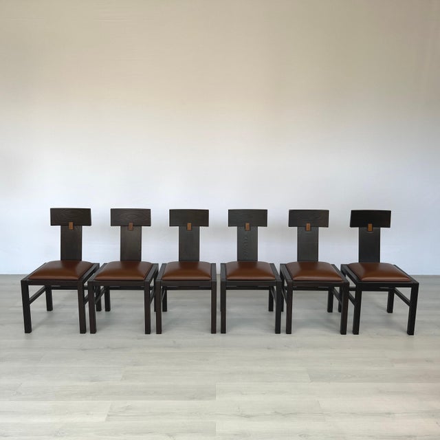 Roche Bobois Constructivist Dining Chairs by Roche Bobois, Set of 6 For Sale - Image 4 of 12