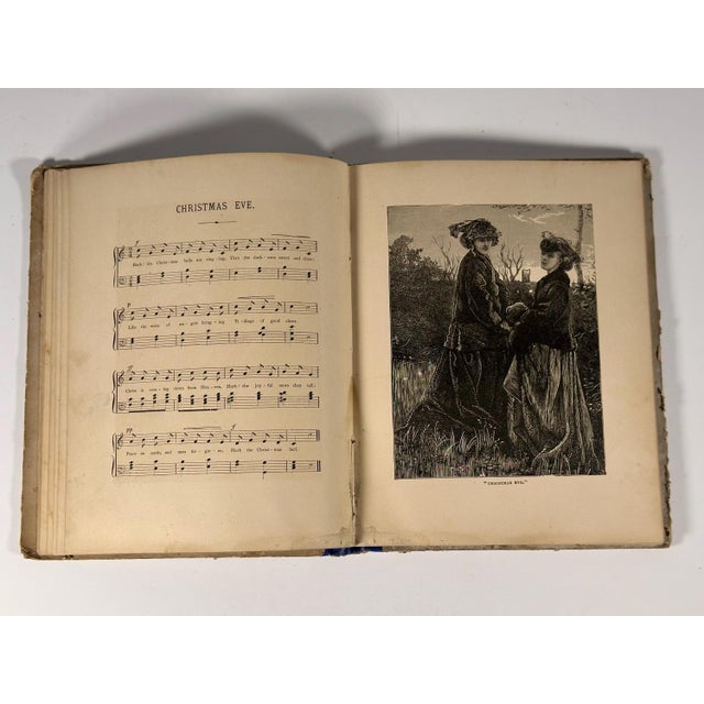Brown Antique Children's Christmas Book What Santa Claus Gave Me, Rare! c. 1881 For Sale - Image 8 of 10