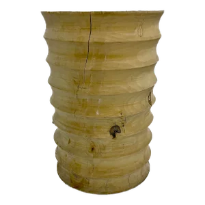 Vintage Fluted Spool Style Style Side Table