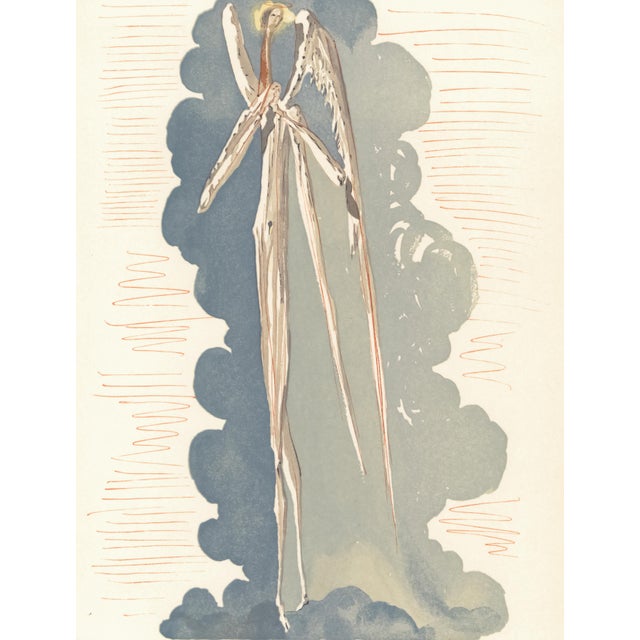 Original engraving from Salvador Dalí’s "The Divine Comedy" published by Editions d’Art Les Heures Claires, Paris, in...