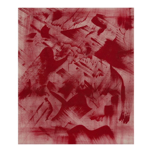 Contemporary Abstract Acrylic on Canvas "Untitled (15.11.22) A" by Joan Saló For Sale