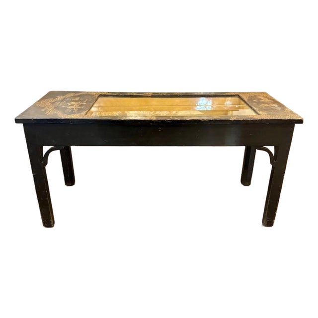 Antique Italian Chinoiserie Low Table For Sale