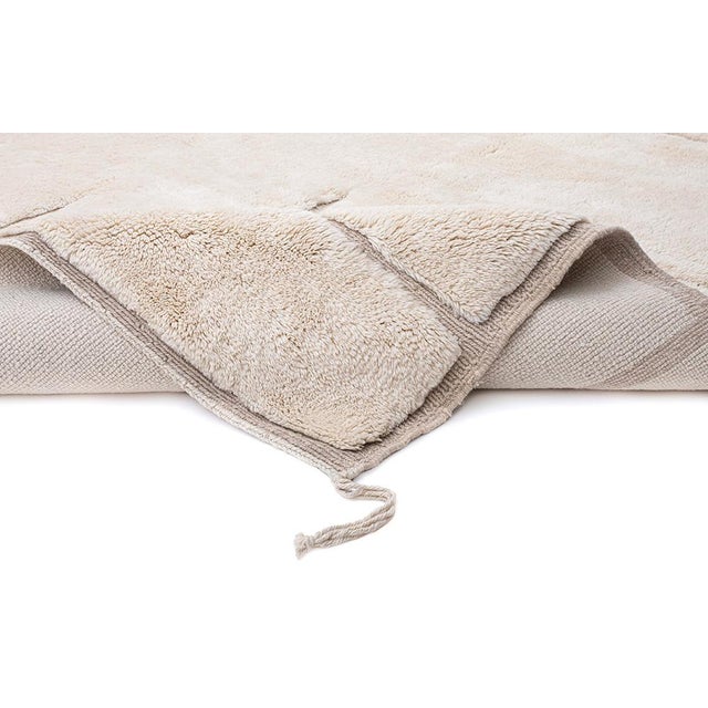 Large Hand-Knotted Wool Rug by Azele Studio For Sale - Image 4 of 10