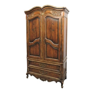 Drexel Heritage ' Brittany" French Style Armoire For Sale