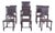 Leather Dining Chairs, 1920s, Set of 6 For Sale - Image 14 of 14
