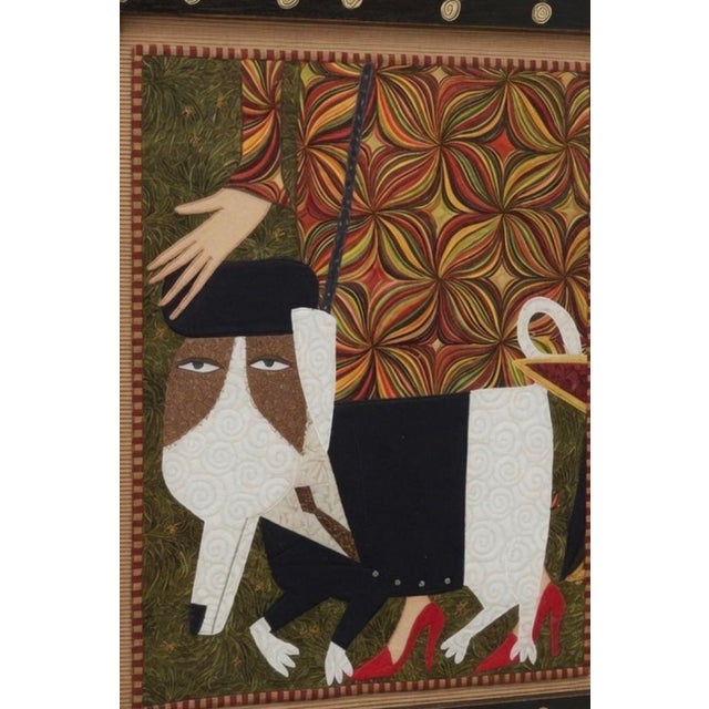 Chris Roberts-Antieau - Dressed Up Dogs - Original Folk Art For Sale In Naples, FL - Image 6 of 7