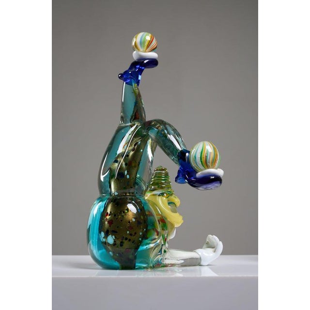 Mid-Century Murano Glass Clowns Figurines, 1950s, Set of 5 For Sale - Image 18 of 18