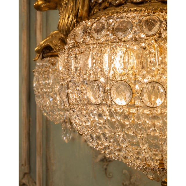 1980 French Artisan Louis XVI Gold Bronze Sconces Wall Lamps - Pair For Sale - Image 9 of 12