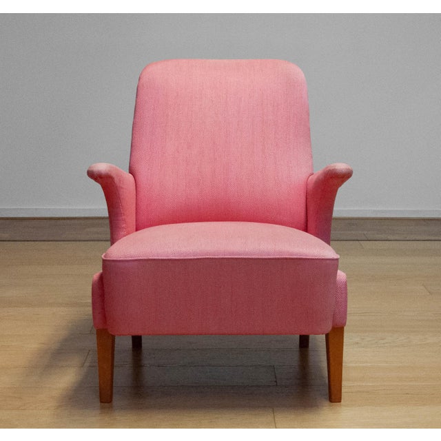 1950s Lounge Chair from Dux, Sweden, 1950s For Sale - Image 5 of 13
