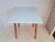 Mid-Century Blue Formica Drop Leaf Table and Dining Chairs Set, 1960s, Set of 3 For Sale - Image 12 of 18
