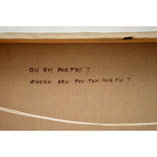 Josep Moncada, Where Are You Taking Me?, 2004, Oil Painting on Canvas For Sale - Image 10 of 12