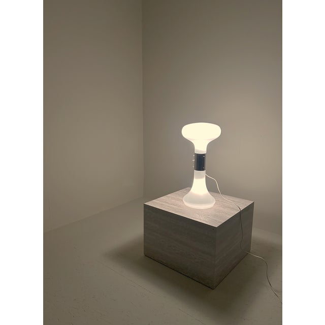 Mid-Century Modern Soffiato Glass I Numerati Table Lamp from A.V. Mazzega, Italy, 1970s For Sale - Image 3 of 11