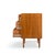 Mid 20th Century Paul McCobb Style Furnette Mid Century Walnut and Brass Three Drawer Dresser For Sale - Image 5 of 7