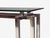Constructivist Style, Console Table, Chromed Steel, Beveled Glass, Usa, 1980s For Sale - Image 10 of 11