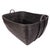 Boho Chic Artifacts Saboga Home Everything Basket with Hoop Handles in Black, Small For Sale - Image 3 of 3