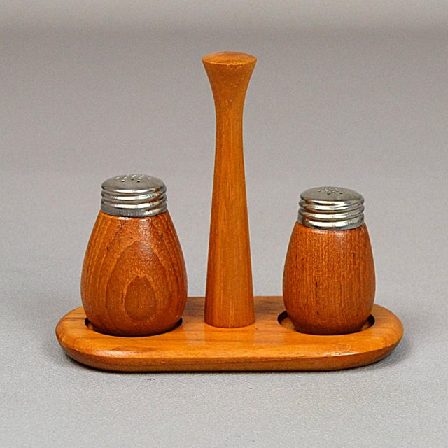 Teak Spice Set from Karl Holmberg Ab, 1960s, Set of 3 For Sale - Image 13 of 13