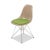 1970s Fiberglas Sidechairs with Eiffelbase by Charles & Ray Eames for Herman Miller, 1970s, Set of 6 For Sale - Image 5 of 6
