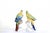 Porcelain Parrots Statues, Set of 2 For Sale - Image 5 of 9