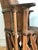 Folk Art Mexican Equipale Folk Art Chair With Hand-Painted Bullfight Scene 1930s For Sale - Image 3 of 12