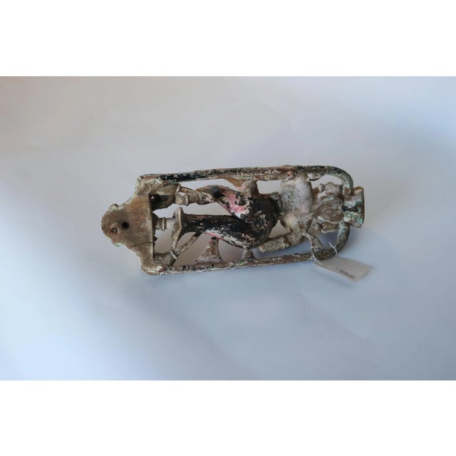 Late 20th Century Late 20th Century Indian Carved Figure For Sale - Image 5 of 5