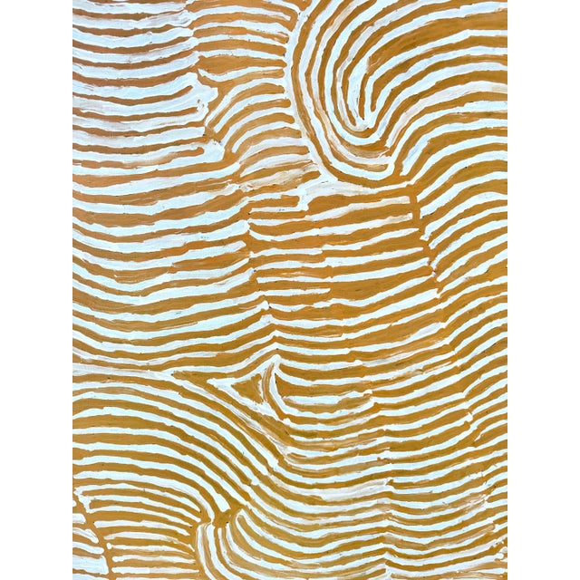 Australian Aboriginal Painting by Makinti Napanangka for Papunya Tula For Sale - Image 9 of 13