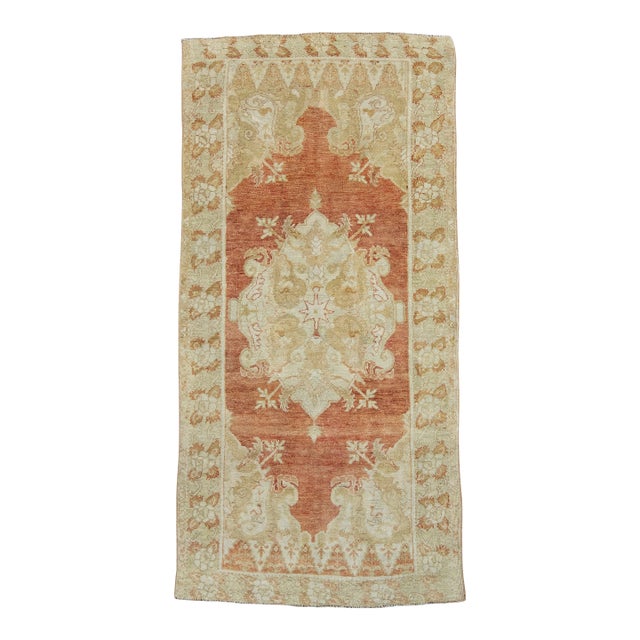 Turkish Vintage Rug 3'5" x 6'11" #17463 For Sale