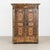 Folk Art 1803 Hungarian Original Hand-Painted Pine Two-Door Armoire For Sale - Image 3 of 14