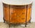 French 1940s French Demilune Commode Louis XVI Style For Sale - Image 3 of 10