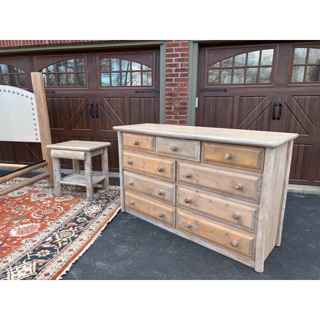 2020s Stunning Bedroom Set, Solid Wood, Intricate Design, Queen For Sale - Image 5 of 12