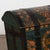 Original Hand Painted Teal Oak Dome Top Swedish Trunk Dated 1846 For Sale - Image 9 of 15