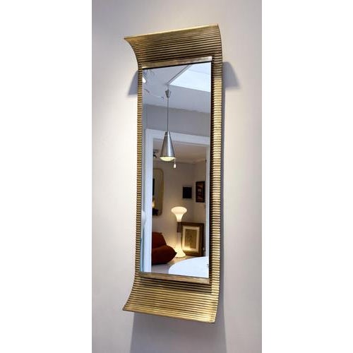 Mirror by Ettore Sottsass for Santambrogio e De Berti, 1950s This piece is attributed to the mentioned designer/maker. It...