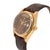 Rolex Vintage Rolex Day Date 36mm 18038 Spanish Wood Dial Brown Leather 18k Gold Watch For Sale - Image 4 of 10