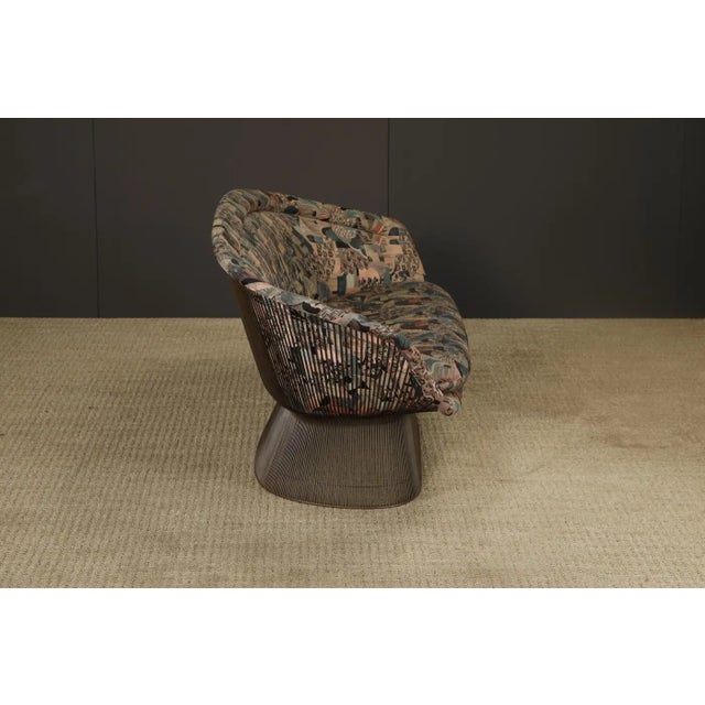 Warren Platner Warren Platner Bronze Wire Sofa for Knoll International, C 1966 For Sale - Image 4 of 17