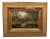 Cölestin Brügner, Miniature Park Bridge over Woodland Stream, 19th Century, Oil Painting, Framed For Sale