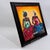 Vintage Modern Expressionist Figural Painting of Two Women in Carved Frame - Signed “Mitchell.” For Sale - Image 9 of 12