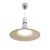 Mid-Century Modern Chrome Metal Suspension Light by Franco Albini, 1960s For Sale - Image 3 of 4