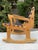 Mid-Century Modern Mid-Century Modern Angel Pazmiño "Cotacachi" Hand-Tooled Leather Rocking Chair For Sale - Image 3 of 11