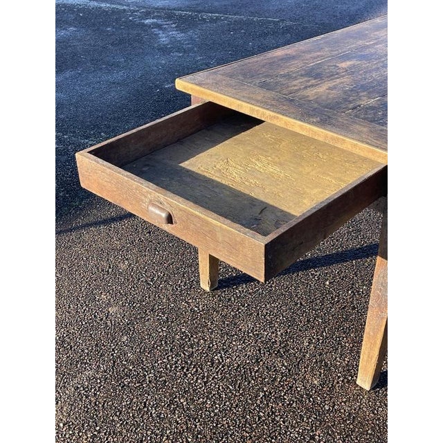 Period: 19th century Style: Other Style Condition: Good condition Material: Oak Length: 2m33Width: 82 cmHeight: 73 cm...