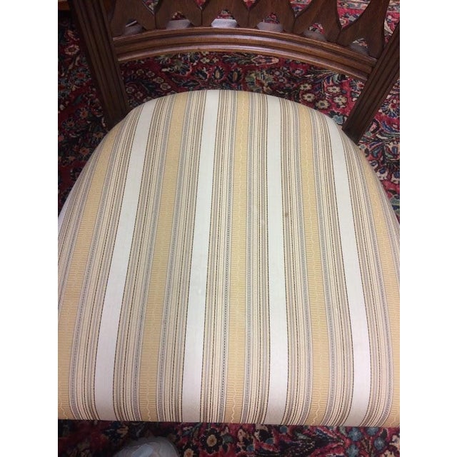 Transitional Vintage Arm Chairs, Nichols & Stone Furniture, the Pair For Sale - Image 3 of 11