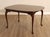 Queen Anne Style Oval Cherry Extension Dining Table With Two Leaves For Sale - Image 14 of 17