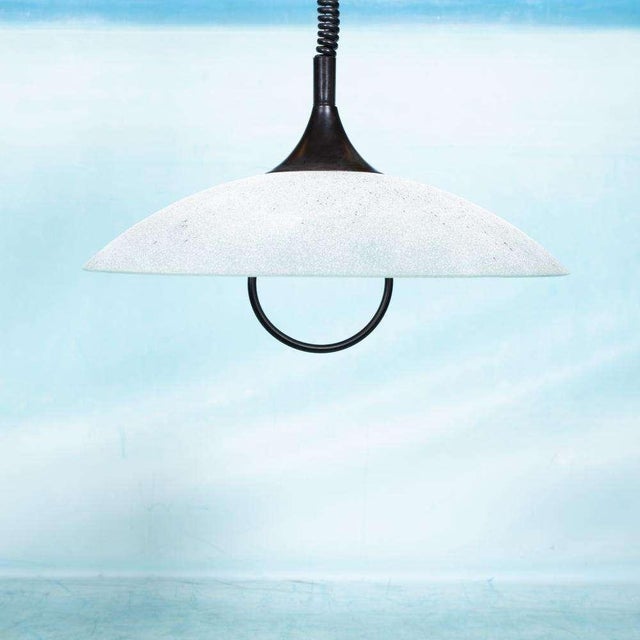 Vintage Glass Hanging Lamp For Sale - Image 18 of 18