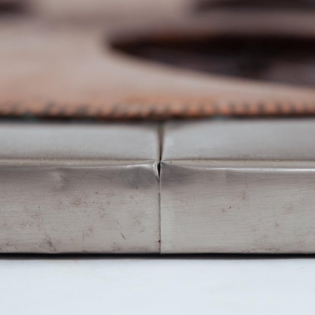 Brutalist Mixed Metal Artwork by Sammy Tsui, 1960s For Sale - Image 12 of 15