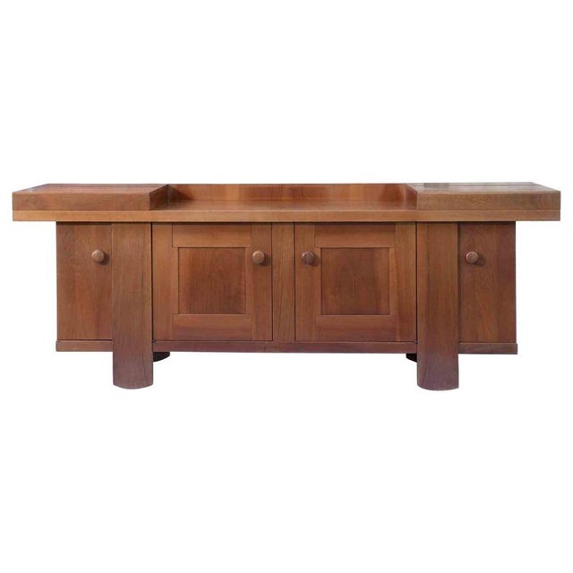 Walnut Cupboard by Silvio Coppola for Bernini, Italy, 1960s For Sale - Image 11 of 11