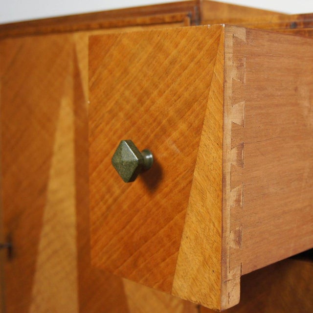 Vintage Art Deco Tallboy Cabinet, 1930s For Sale - Image 11 of 13